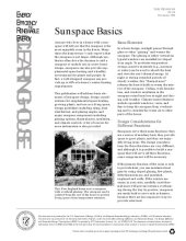 book Sunspace basics