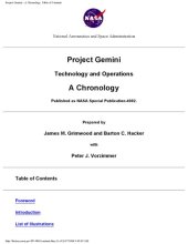 book Project Gemini: technology and operations; a chronology