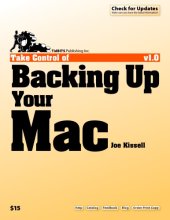 book Take control of backing up your Mac