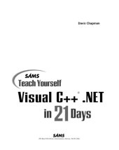 book Sams teach yourself Visual C++ 6 in 21 days