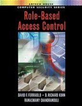 book Role-based access control