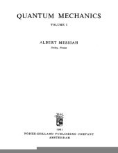 book Quantum Mechanics