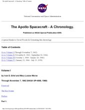 book The Apollo spacecraft : a chronology