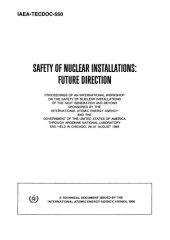 book Safety of nuclear installations : future direction