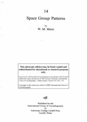 book Space group patterns