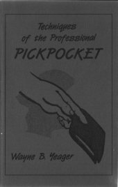 book Techniques of the professional pickpocket