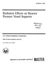 book Radiation effects on reactor pressure vessel supports