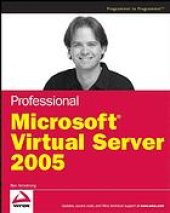 book Professional Microsoft Virtual Server 2005