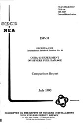 book CORA-13 experiment on severe fuel damage : comparison report