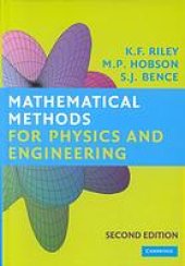 book Mathematical methods for physics and engineering : a comprehensive guide [STUDENT SOLNS]