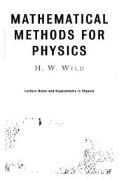 book Mathematical methods for physics