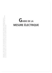 book Guide de la mesure électrique : bâtiment et industrie