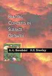 book Fractal concepts in surface growth