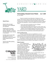 book Xeriscaping : ground cover plants