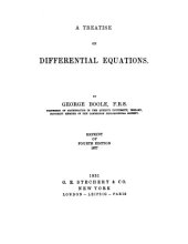 book A treatise on differential equations