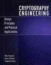 book Cryptography engineering : design principles and practical applications