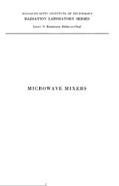 book Microwave mixers