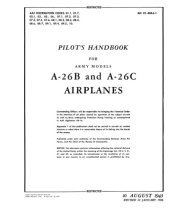 book Pilot's flight operating instructions for Army models C-47 and C-47A ; Navy models R4D-1and R4D-5 ; British models Dakota I and III airplanes