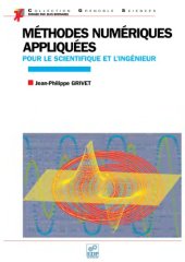 book Méthodes numériques appliquées pour le scientifique et l'ingénieur