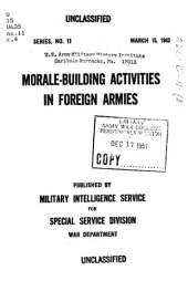 book Morale-building activities in foreign armies