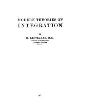 book Modern theories of integration