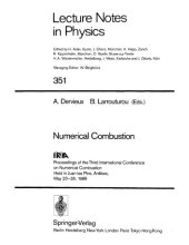 book Numerical combustion