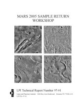 book Mars 2005 Sample Return Workshop : held at NASA Ames Research Center, March 25-27, 1996