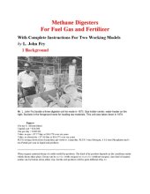 book Methane digesters for fuel gas and fertilizer