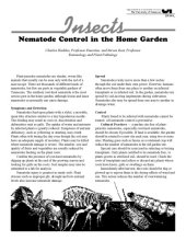 book Nematode control in the home garden