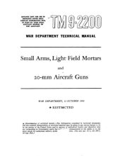 book Small arms, light field mortars, and 20-mm aircraft guns