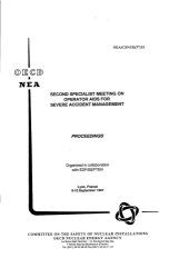 book Second OECD Specialist Meeting on Operator Aids for Severe Accident Management : (SAMOA-2) : Lyon, France, September 8-10, 1997