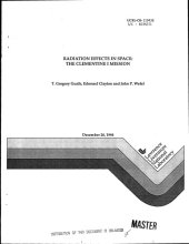 book Radiation effects in space : The Clementine I mission