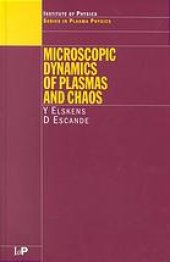 book Microscopic dynamics of plasmas and chaos