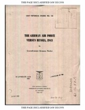 book The German Air Force versus Russia, 1943