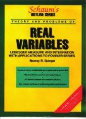 book Schaum's outline of theory and problems of real variables; Lebesgue measure and integration with applications to Fourier series