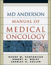 book The M.D. Anderson manual of medical oncology