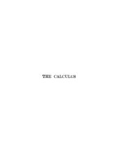 book The calculus