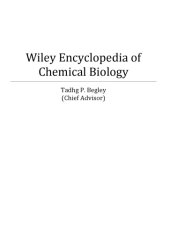 book Wiley Encyclopedia of Chemical Biology [4 vols]