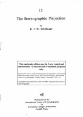 book The stereographic projection