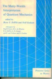 book The many-worlds interpretation of quantum mechanics : a fundamental exposition