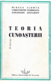 book Teoria cunoasterii