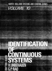 book Identification of continuous systems