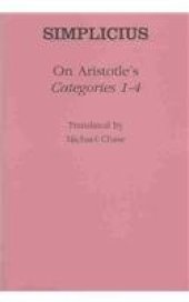 book Simplicius - On Aristotle's Categories