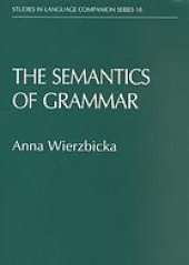 book The semantics of grammar