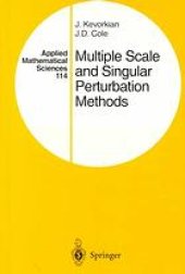 book Multiple scale and singular perturbation methods