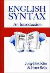 book English syntax : an introduction