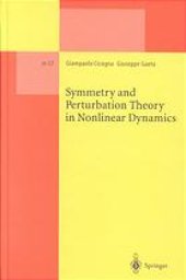 book Symmetry and perturbation theory in nonlinear dynamics