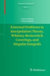 book Extremal problems in interpolation theory, Whitney-Besicovitch coverings, and singular integrals