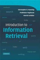 book Introduction to information retrieval