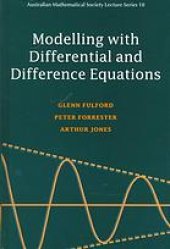 book Modelling with Differential and Difference Equations